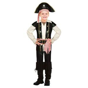 Buckling Buccaneer Pirate Boys Dress Up Costume ,  NWT